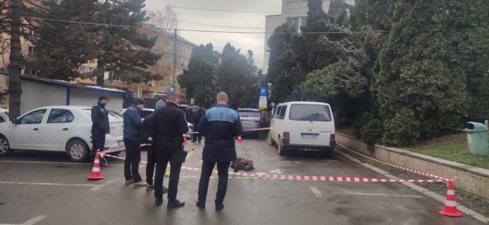 Locul in care a fost injunghiat martorul care a intervenit