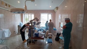 Intervenție oftalmologică, la Hliboca