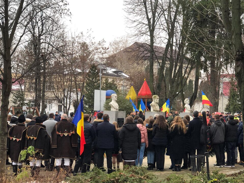 Municipalitatea rădăuțeană a marcat momentul Unirii Bucovinei