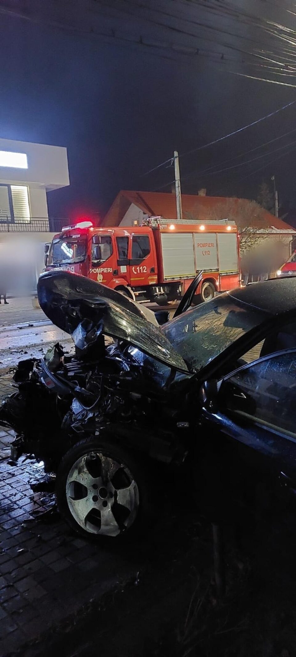Accident violent la Vicovu de Sus