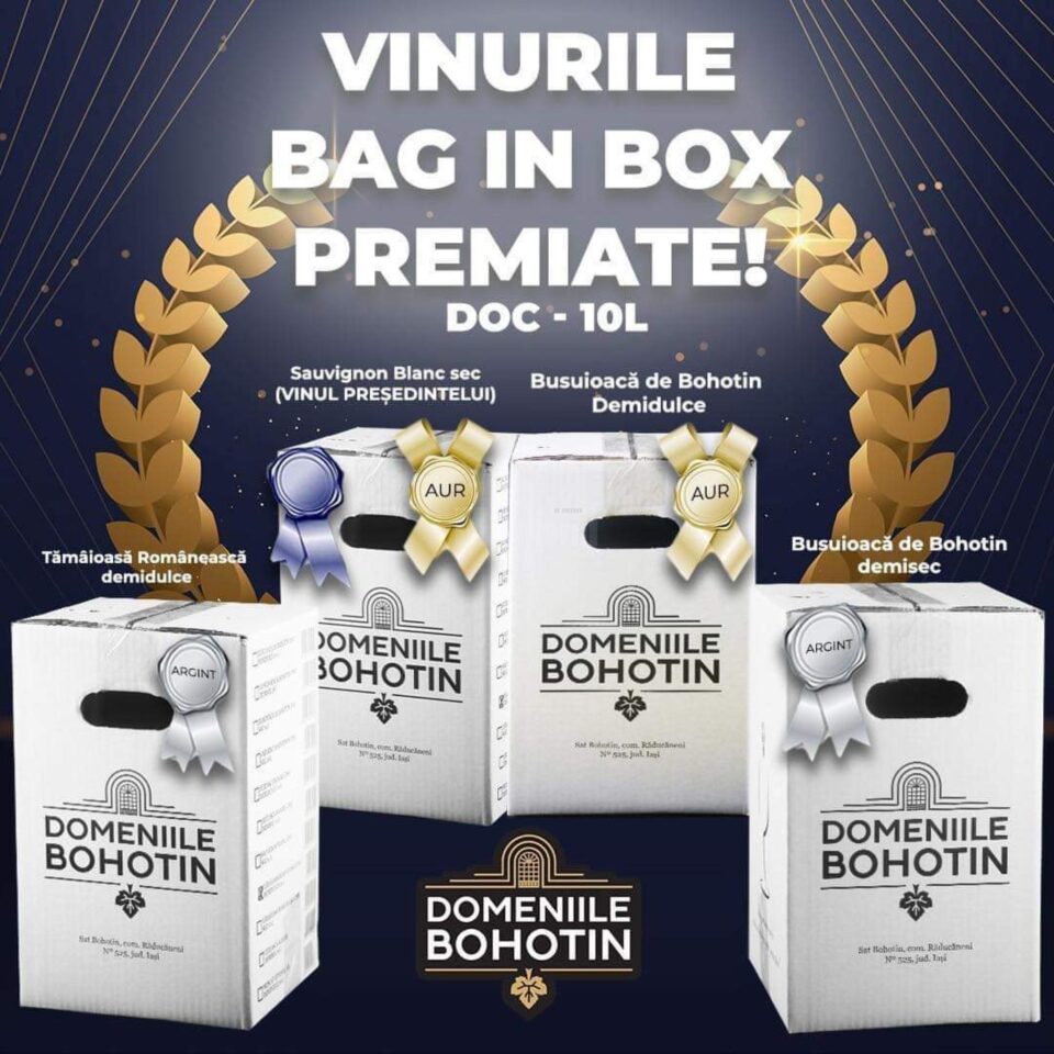 Dezlegare la vin - Vinurile la Bag-in-Box și Cramele Bucium