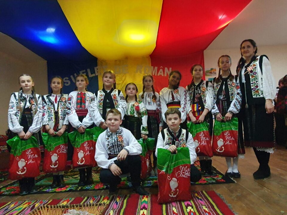 Acțiunea „Suflet de român”, la Căminul Cultural Verești