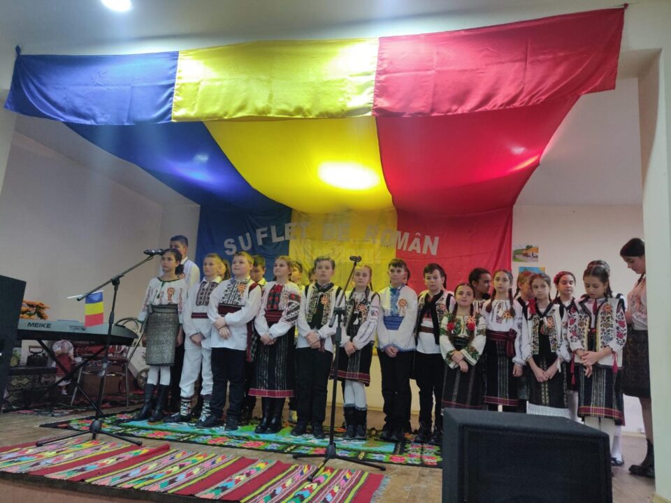 Acțiunea „Suflet de român”, la Căminul Cultural Verești