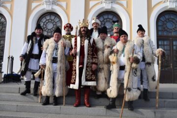 Solia Cetății de Scaun a Sucevei, cu „Ștefan cel Mare”, la Marea Unire de la Alba Iulia