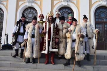 Solia Cetății de Scaun a Sucevei, cu „Ștefan cel Mare”, la Marea Unire de la Alba Iulia