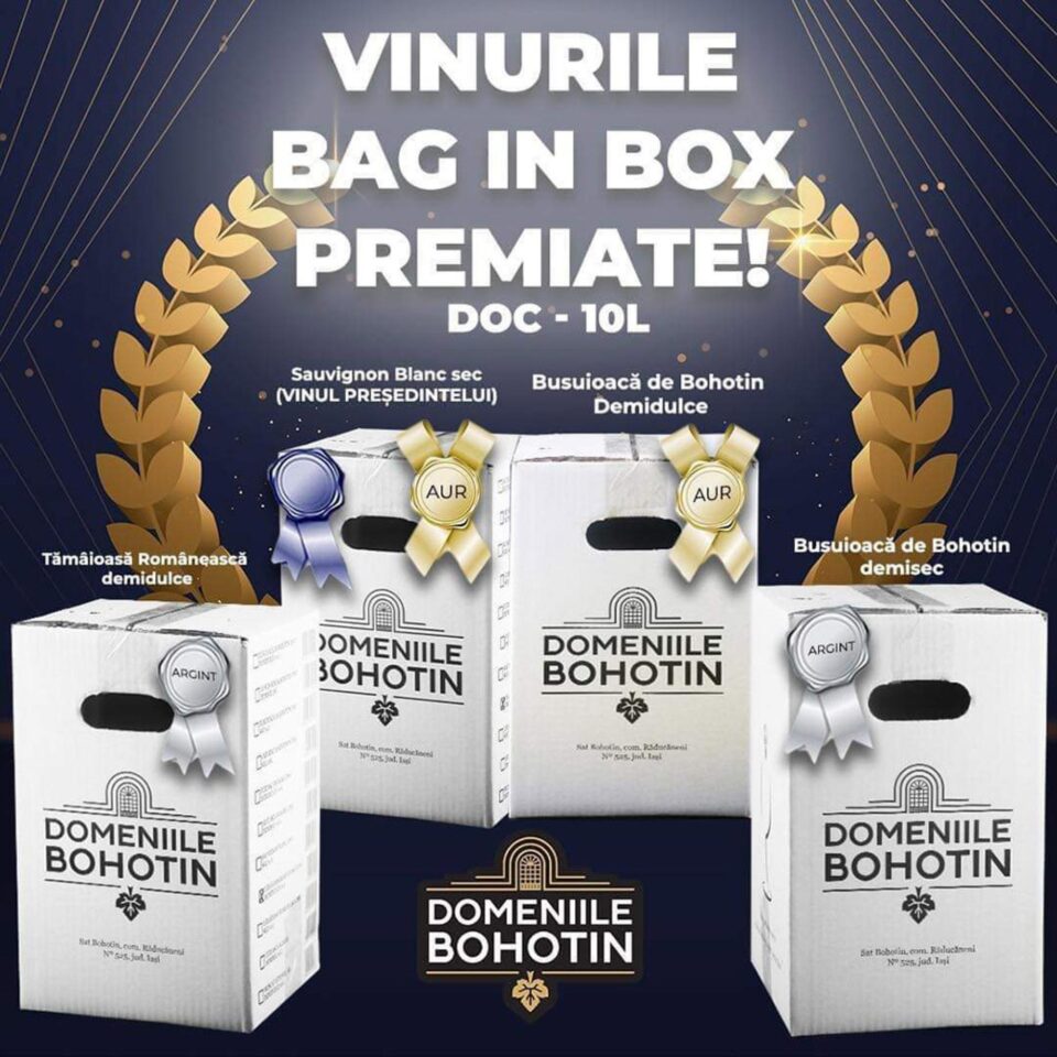 Dezlegare la vin - Vinurile la Bag-in-Box și Cramele Bucium