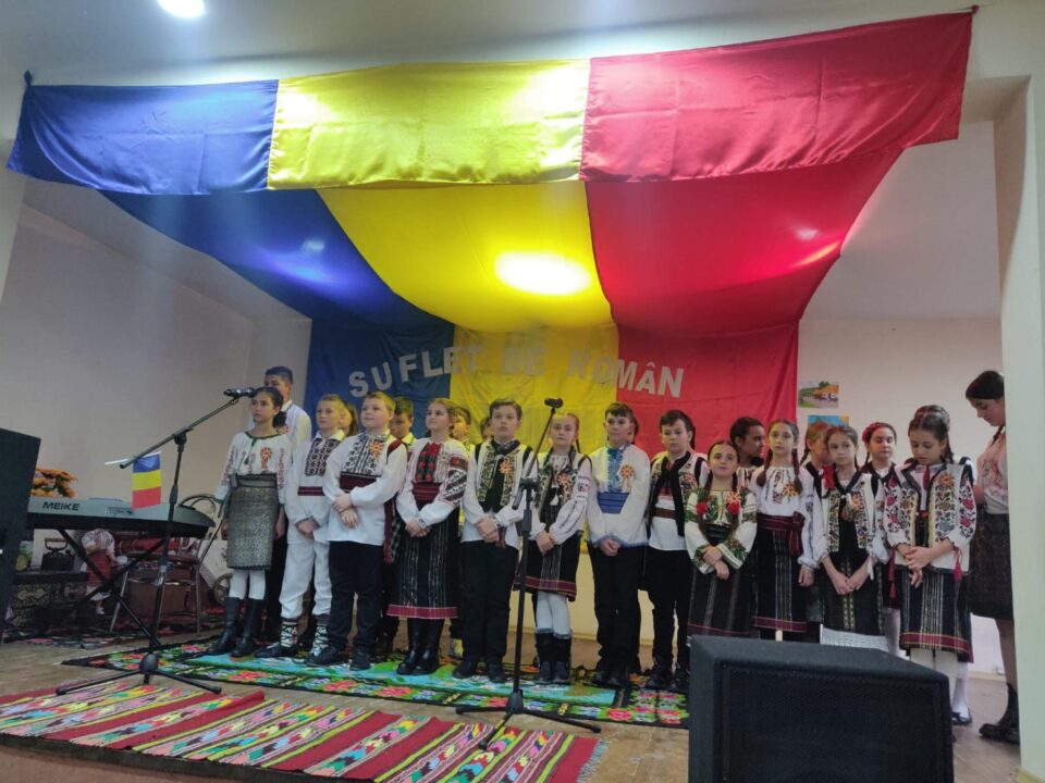 Acțiunea „Suflet de român”, la Căminul Cultural Verești