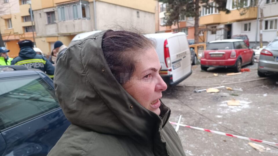 Locatara din blocul avariat