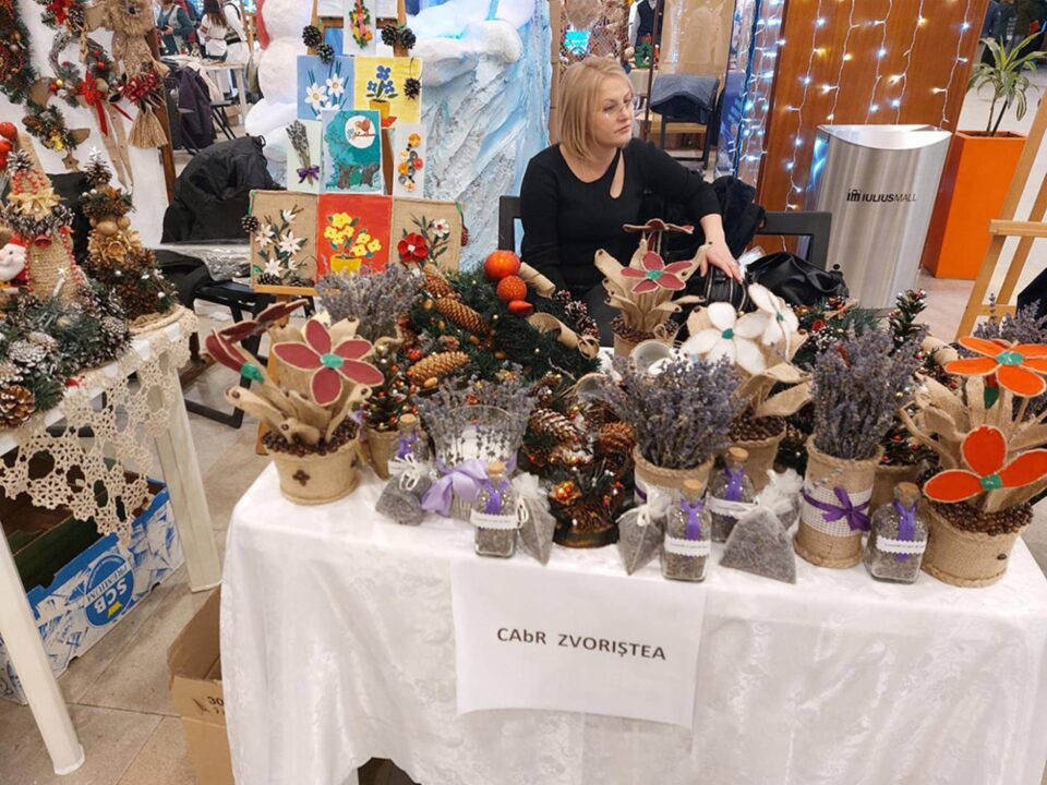 Expoziție dedicată Zilei Internaționale a Persoanelor cu Dizabilități, la Iulius Mall Suceava