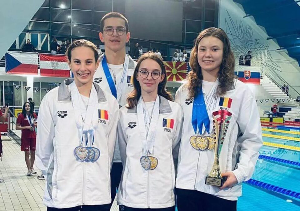 Înotătorii fălticeneni au reprezentat cu succes România la competiția de la Praga