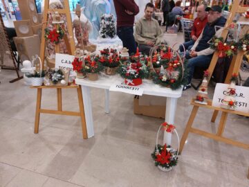 Zeci de produse lucrate cu multă migală de persoane cu nevoi speciale,