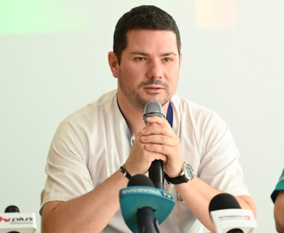 Managerul Spitalului Județean de Urgență Suceava, dr. Alexandru Calancea