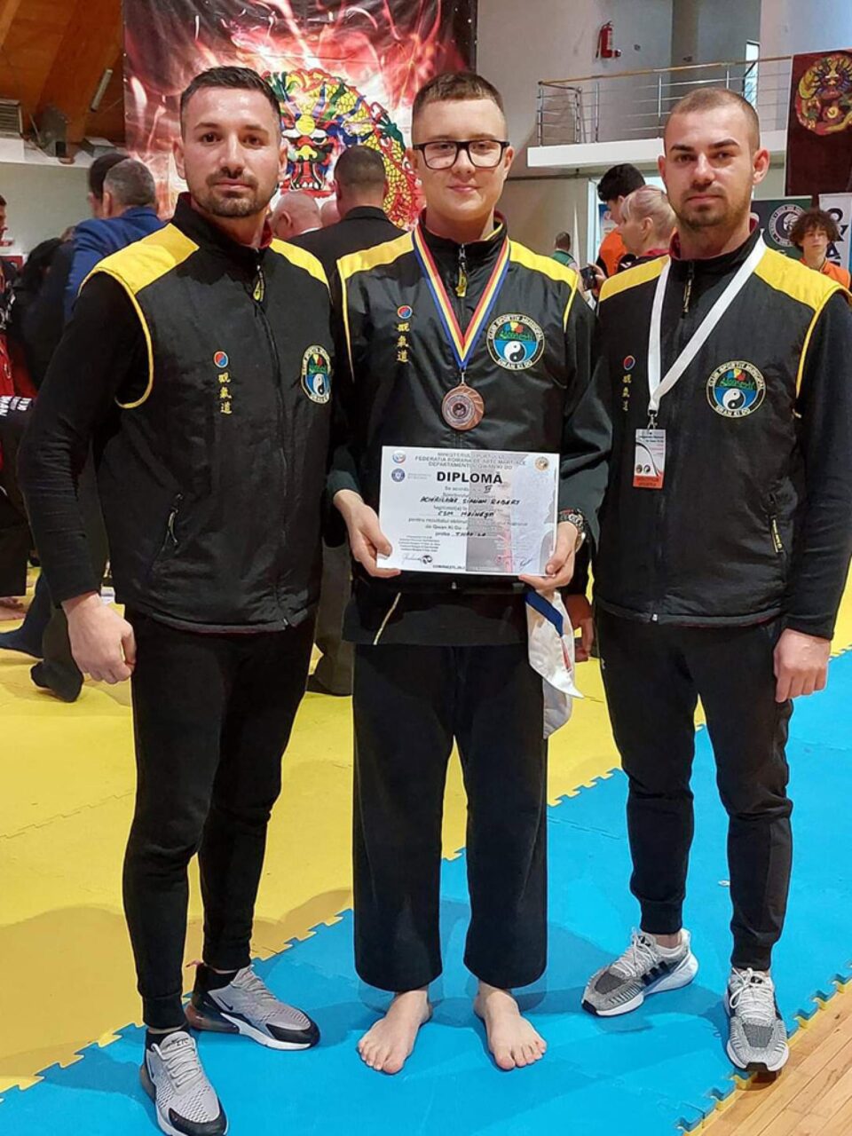 Elev militar, pe podium la Campionatului Național de Qwan Ki Do