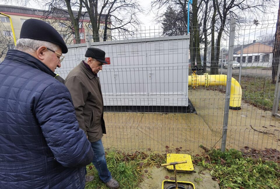 Stația SRS care alimentează cu gaz metan cartierele Burdujeni Sat și Tineretului