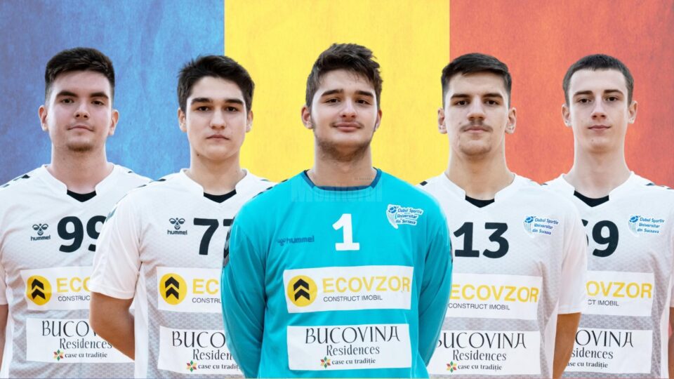 Cei cinci „universitari” convocati la lotul national de tineret