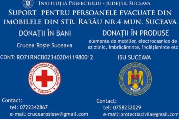 Sucevenii nu se înghesuie la donații pentru victimele exploziei din Burdujeni