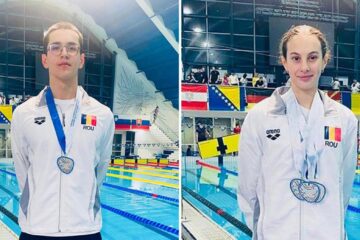 David Ionuț Zarojanu și Daria Măriuca Silișteanu au devenit campioni naționali de cadeți