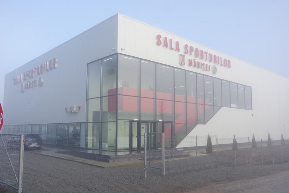 Noua sală de sport din comuna Dărmănești