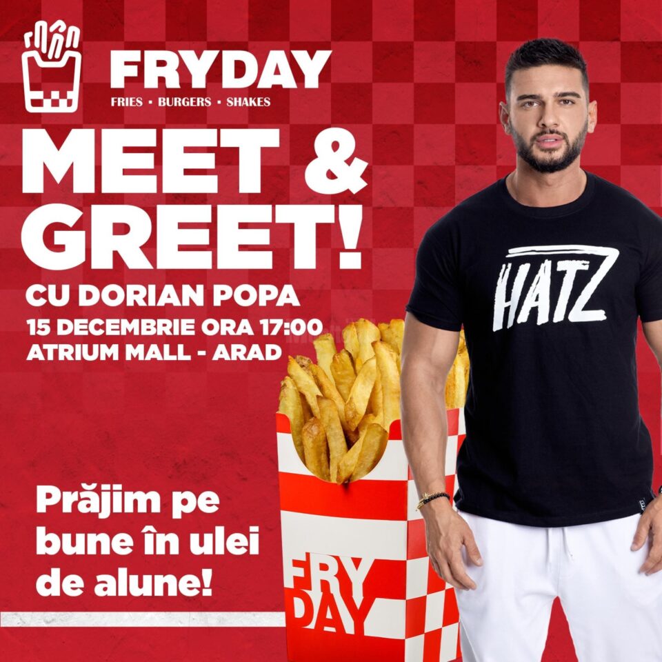 FRYDAY deschide in ARAD al cincilea restaurant din lant