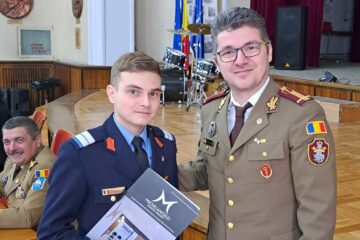 Elevul plutonier Sebastian Pînzari a obtinut locul I