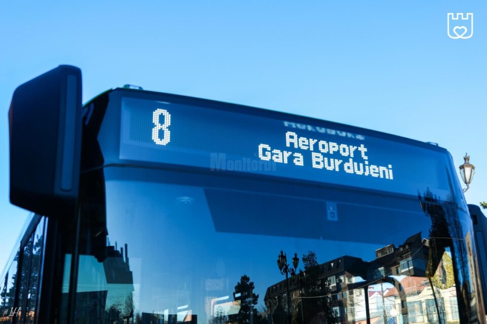 Autobuzul TPL de pe linia 8, între municipiul Suceava și Aeroport, intră în circulație de joi, 15 decembrie