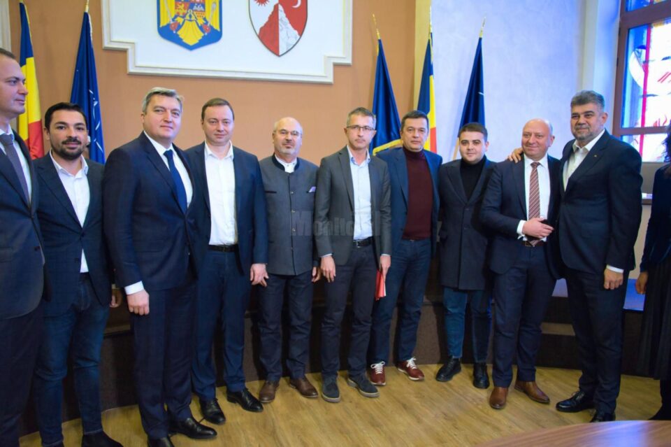 Gheorghe Șoldan, prezent la semnarea contractului pentru autostrada Focșani - Bacău