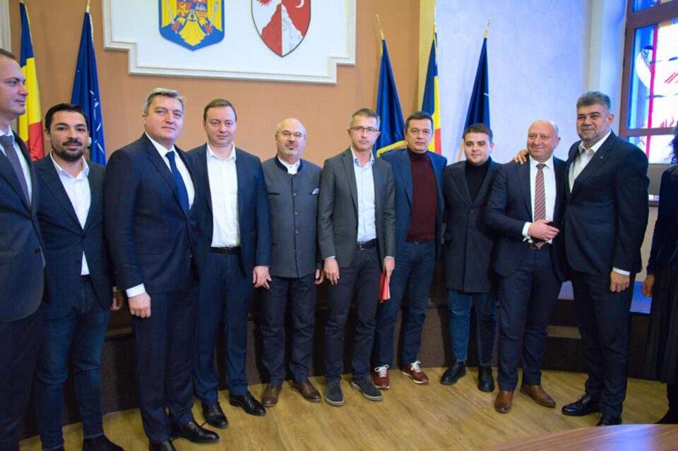 Gheorghe Șoldan, prezent la semnarea contractului pentru autostrada Focșani - Bacău