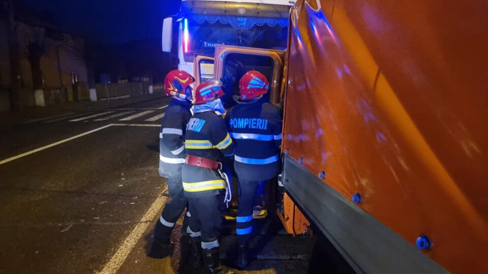 Accident, vineri dimineață, la Câmpulung Moldovenesc