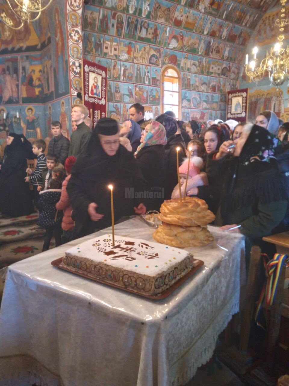 Pictura și catapeteasma paraclisului Mănăstirii Voroneț, sfințite de Preasfințitul Părinte Damaschin Dorneanul