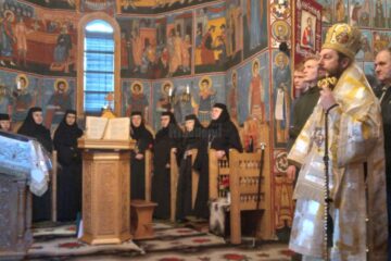Pictura și catapeteasma paraclisului Mănăstirii Voroneț, sfințite de Preasfințitul Părinte Damaschin Dorneanul