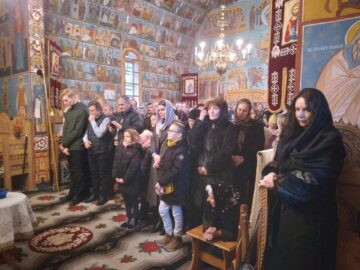 Pictura și catapeteasma paraclisului Mănăstirii Voroneț, sfințite de Preasfințitul Părinte Damaschin Dorneanul