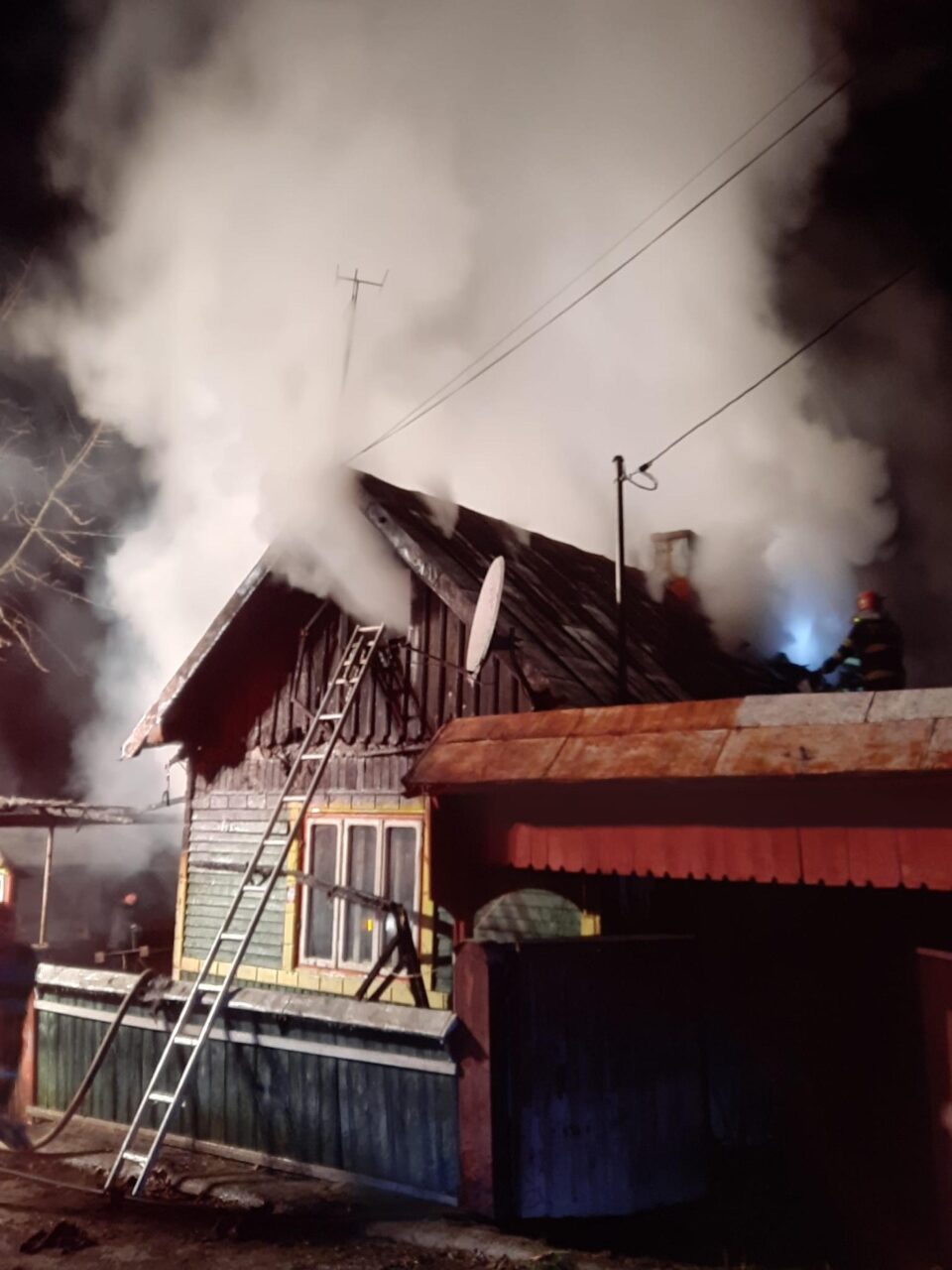 Incendiul de la Vatra Moldoviței
