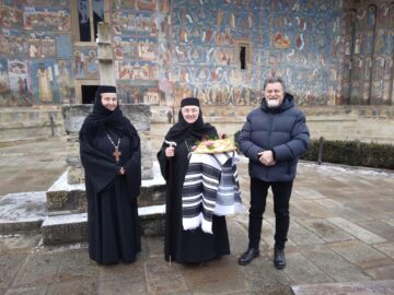 Pictura și catapeteasma paraclisului Mănăstirii Voroneț, sfințite de Preasfințitul Părinte Damaschin Dorneanul