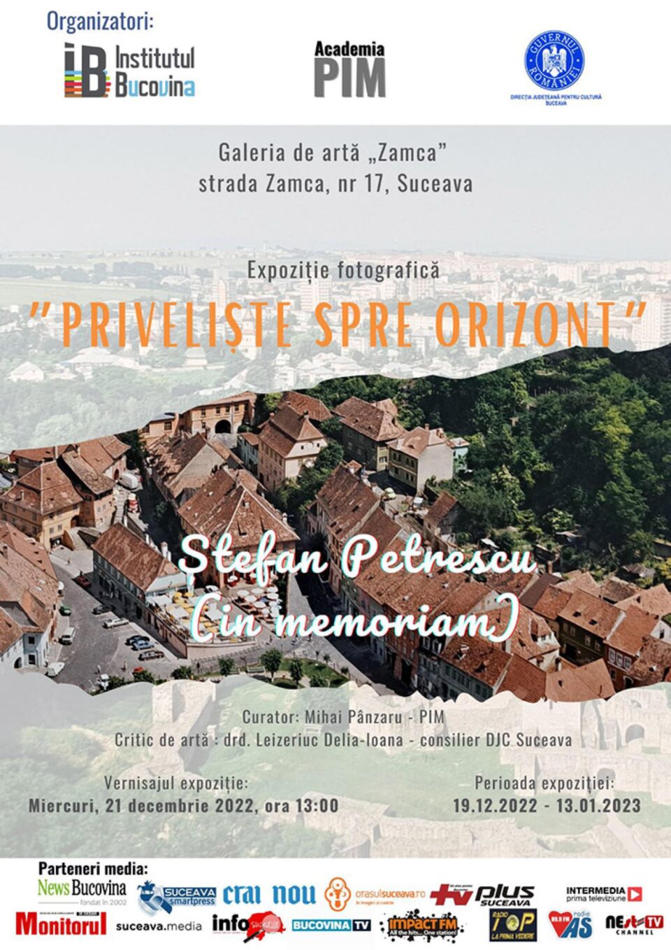 Expoziția fotografică „Priveliști spre orizont” – Ștefan Petrescu (In Memoriam)