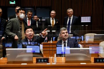 Eugen Bejinariu în Coreea de Sud