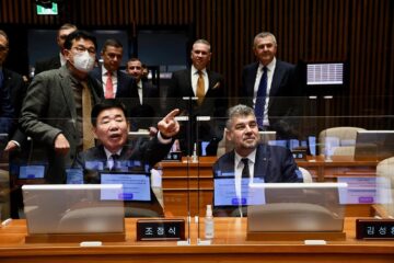 Eugen Bejinariu în Coreea de Sud
