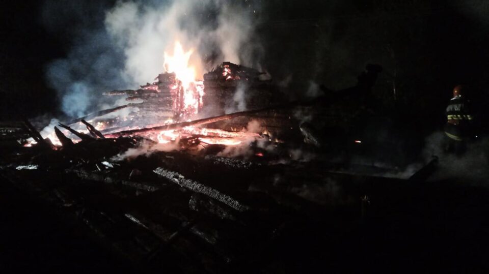 Incendiul de la Vatra Moldoviței