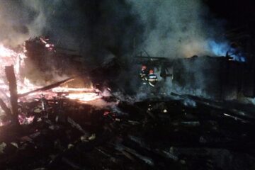 Incendiul de la Vatra Moldoviței