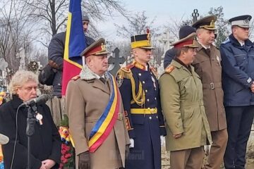 Primarul Vasile Andriciuc l-a comemorat pe eroul Revoluției căpitanul post mortem Petru Constantin Mesler