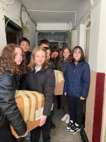 Campanie umanitară a elevilor rădăuțeni