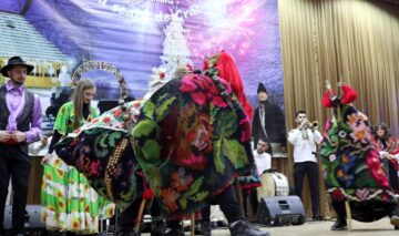 Spectacolul „Sfânta seară de Crăciun”, la Poiana Stampei