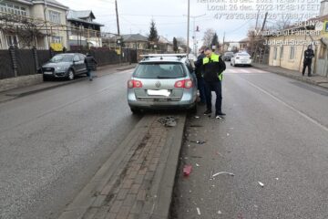 Primul accident de pe strada Sucevei