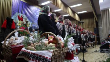 Spectacolul „Sfânta seară de Crăciun”, la Poiana Stampei