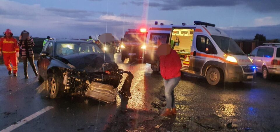 Accident în apropiere de Zidul Morții