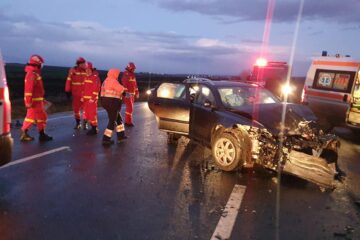 Accidentul de marți după-amiază din apropiere de ”Zidul morții”