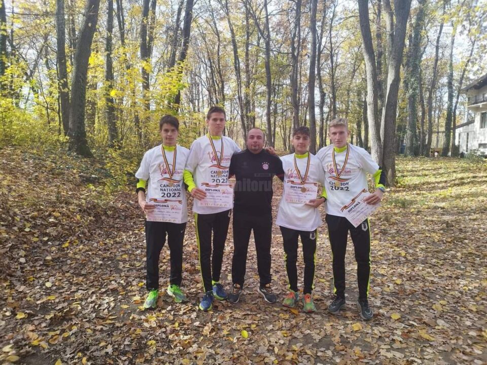 Anul 2022 - record neașteptat de medalii al secție de atletism din cadrul CSS Rădăuți