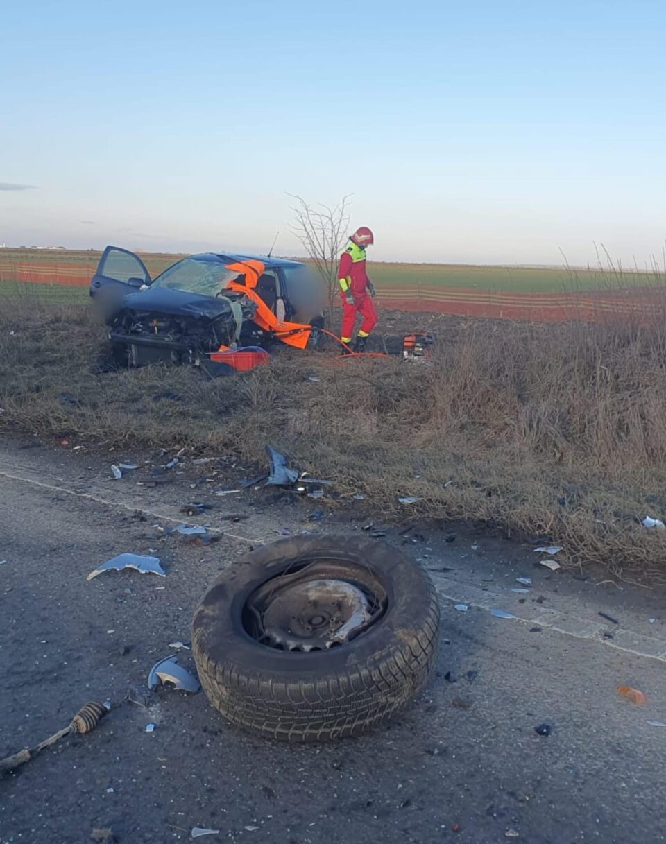 accident la Dumbrăveni