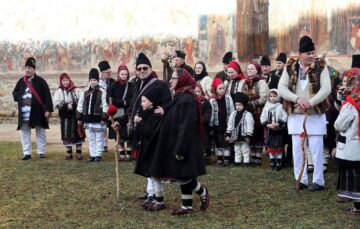 Pe 1 ianuarie, Mănăstirea Moldovița și-a deschis porțile pentru urători