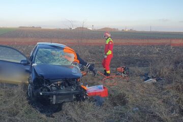 Mașinile implicate în accident