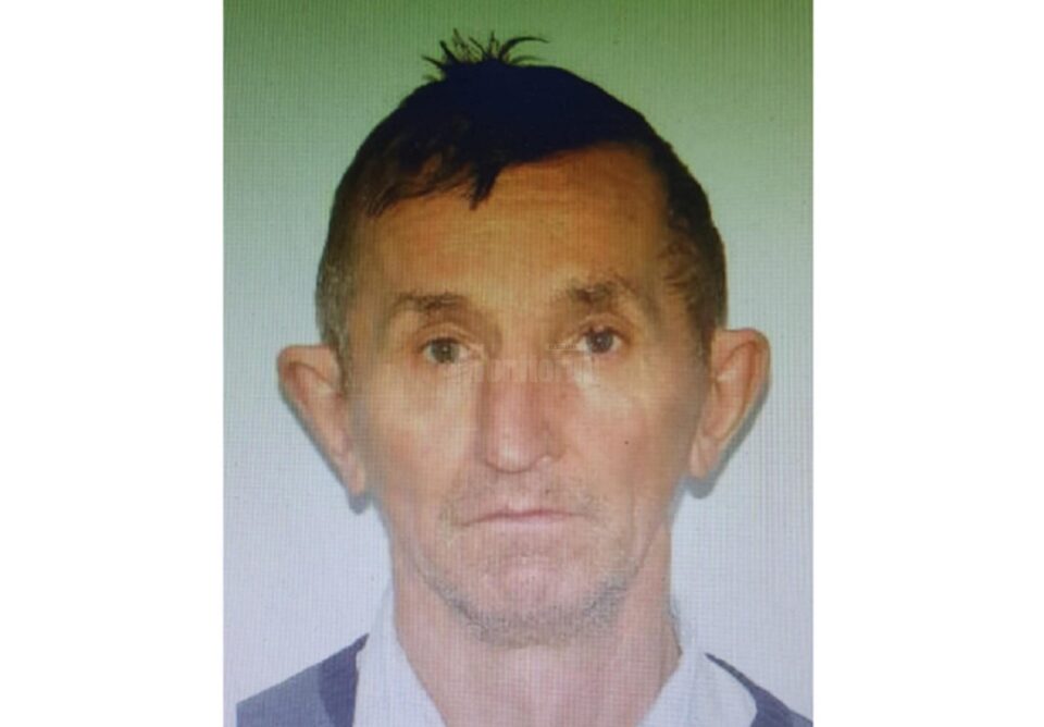Poliția caută un bărbat de 65 de ani, din comuna Satu Mare, pe nume Gheorghe Iacoban Poliția caută un bărbat de 65 de ani, din comuna Satu Mare, pe nume Gheorghe Iacoban